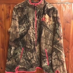 Mossy Oak Women’s Full Zip Fleece Jacket